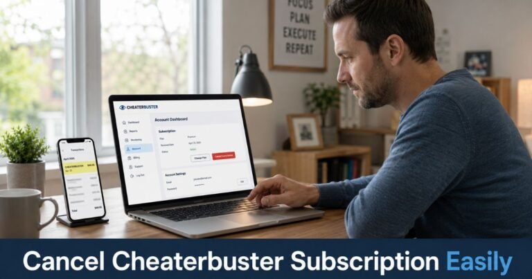 How to Cancel Cheaterbuster Subscription