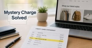 8th St Bentonville AR Charge on Credit Card