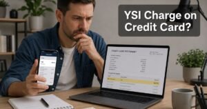 YSI Charge on Credit Card