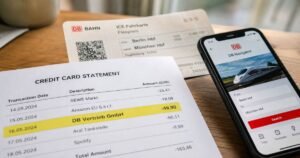 DB Vertrieb GmbH Charge on Credit Card